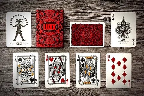 Deck View: LUXX (Redux Red Edition) Playing Cards