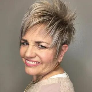 Spiky Pixie with Textured Fringe Modern short hairstyles, Ol