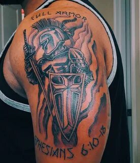 Armor Of God Shoulder Tattoos * Half Sleeve Tattoo Site