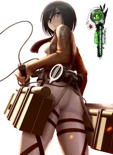 mikasa ackerman png - Battle Pose V3 - Cartoon #5111803 - Vi