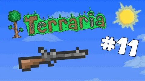 Let's Play Terraria Android Edition -Arms Dealer with a Luck