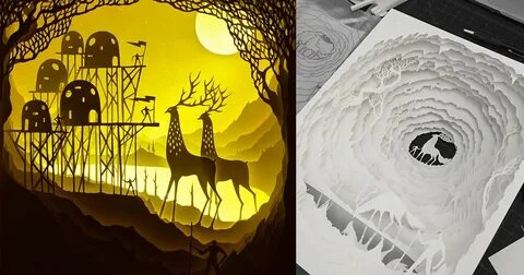 Enchanting New Light Box Dioramas by Hari & Deepti Tell Stor