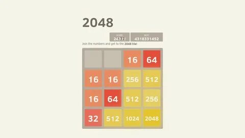 How to do really well in the game 2048 - YouTube
