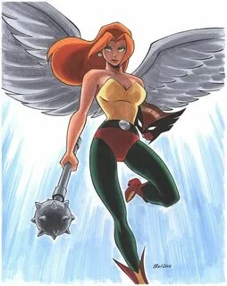 And here’s Hawkgirl by Philip Moy straight out of Justice Le