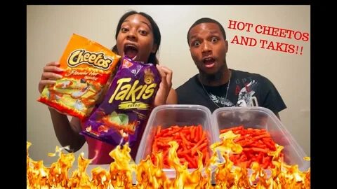 HOT CHEETOS AND TAKIS CHALLENGE! - YouTube