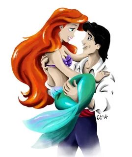 Disney Couples - Ariel and Eric on Behance