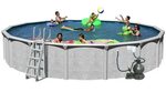 Amazon.com: Splash Pools Above Ground Round Pool Package, 24