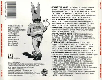Jive Bunny And The Mastermixers - The Album (CD Album 1989) 