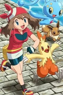 May - Pokémon Pokemon, Pokemon waifu, Pokemon characters