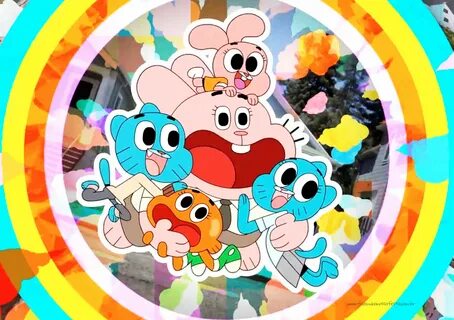 Convite Gumball - Fazendo a Nossa Festa The amazing world of