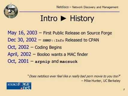 Netdisco Netdisco - Network Discovery and Management. - ppt 