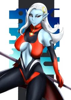 Xbooru - big breasts breasts clothed demon dragon ball drago