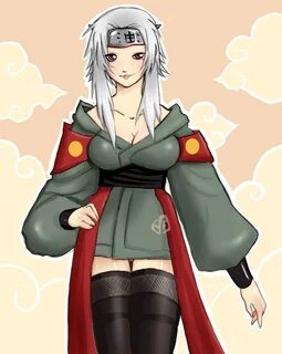 Safebooru - breasts cleavage genderswap highres jiraiya larg