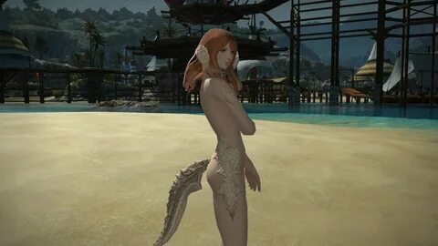 Nude au ra 🔥 FFXIV Mods