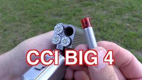 Cci BIG 4 .357 Shotshell Review - YouTube