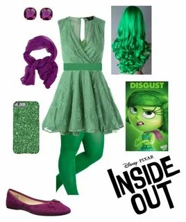 Disney Pixar Inside Out - Disgusts Disney inspired outfits, 