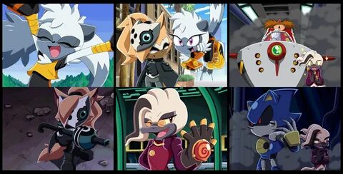 IDW characters in Sonic X style Sonic the Hedgehog Sonic the