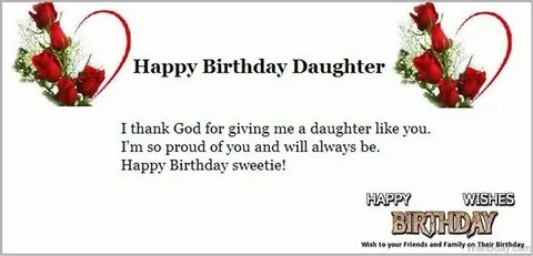 69 Birthday Wishes For Daughter