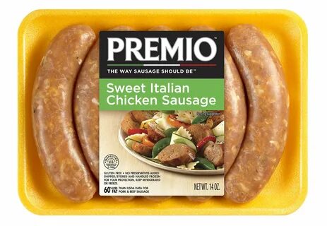 Buy Premio, Sweet Italian Chicken Sausage, 0.875 lb (Frozen)