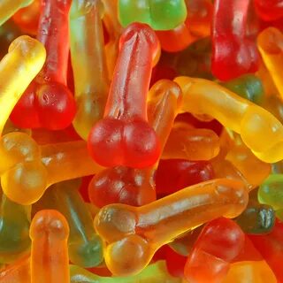 Put that in your mouth - edible gummy dick
