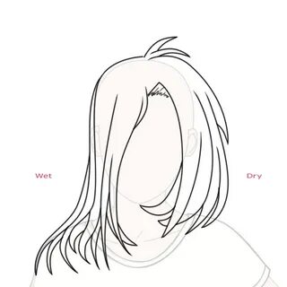 Long Hair Drawing at GetDrawings Free download