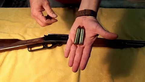 450 MARLIN LEVER ACTION RIFLE - YouTube