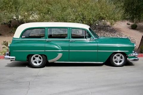 1954 Chevy Handyman Wagon! Station wagon cars, Car chevrolet