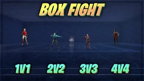 BOX FIGHT 1V1-4V4 1V1V1V1 - Fortnite Creative Map Codes - Dr