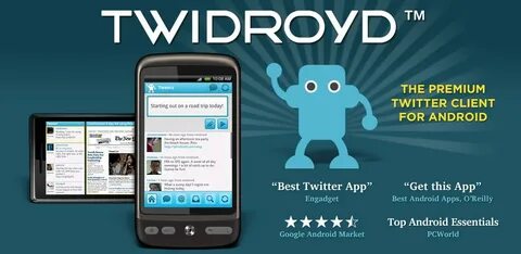 Twidroyd Reaches Version 6.0 - Phandroid