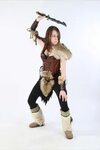 Viking costume, Leather armor, Barbarian costume
