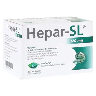HEPAR-SL 320 mg Hartkapseln, 200 Stck - Помощь в поиске преп