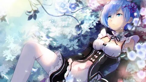 Wallpaper : Rem Re Zero, anime girls, kawaii girl, white ski