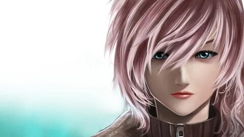 Скачать обои girl, sexy, pink hair, eyes, anime, beautiful, 