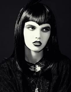 vampire bangs - i think i might have to try this once in my 