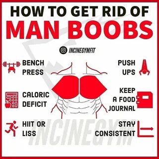 Will push ups get rid of man boobs