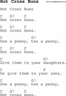 Childrens Songs and Nursery Rhymes, lyrics with chords for g