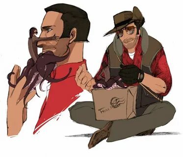 Pin on TF2 / Sniper x Spy