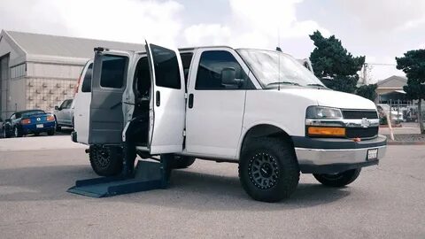 Chevy Express Van Conversion: Wheelchair Accessible Off Road