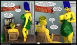 Marge's Big Secret- Simpsons 3D Porn Comics
