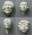 Керамическая скульптура от художника Johnson Tsang - E s t h