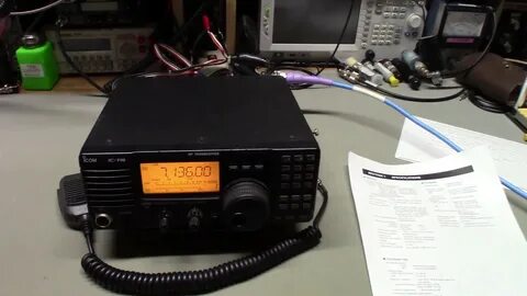 Icom IC-718 No audio and no TX power repair (or maybe not). 
