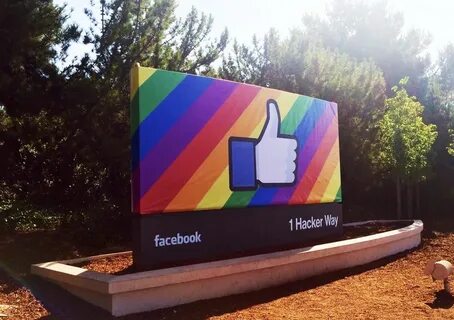Facebook helps users show Pride this month with rainbow reac