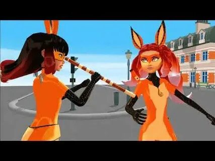 Rena Rouge and Volpina fight - YouTube