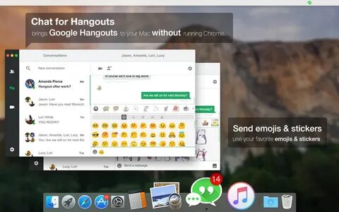 Chat for Hangouts - Message & Video Call at Mac App Store do