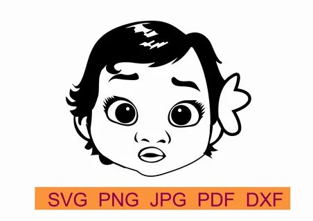 Baby Moana Svg - 966+ Best Quality File - Free SVG Cut Files