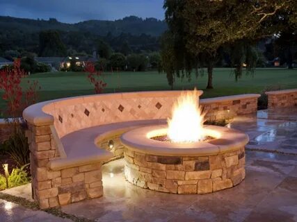 Fabulous Fire Pit Design Ideas With Seating Area Indoot Outd