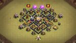 Undefeated Town Hall 5 (TH5) Trophy + War Base !! Best TH5 D