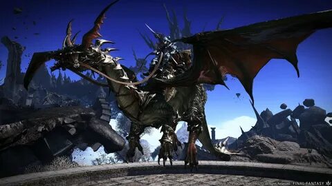 New Final Fantasy XIV: Heavensward Video Shows Flying Mounts