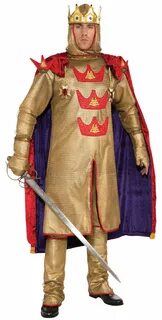 King Arthur Medieval Knight Adult Costume - Mr. Costumes