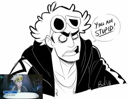 Image result for pokemon sun and moon guzma y'all are stupid